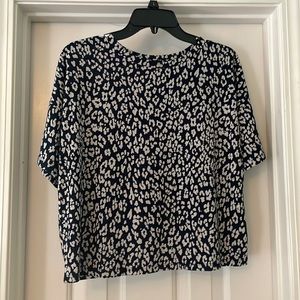 Banana Republic Cheetah Shirt